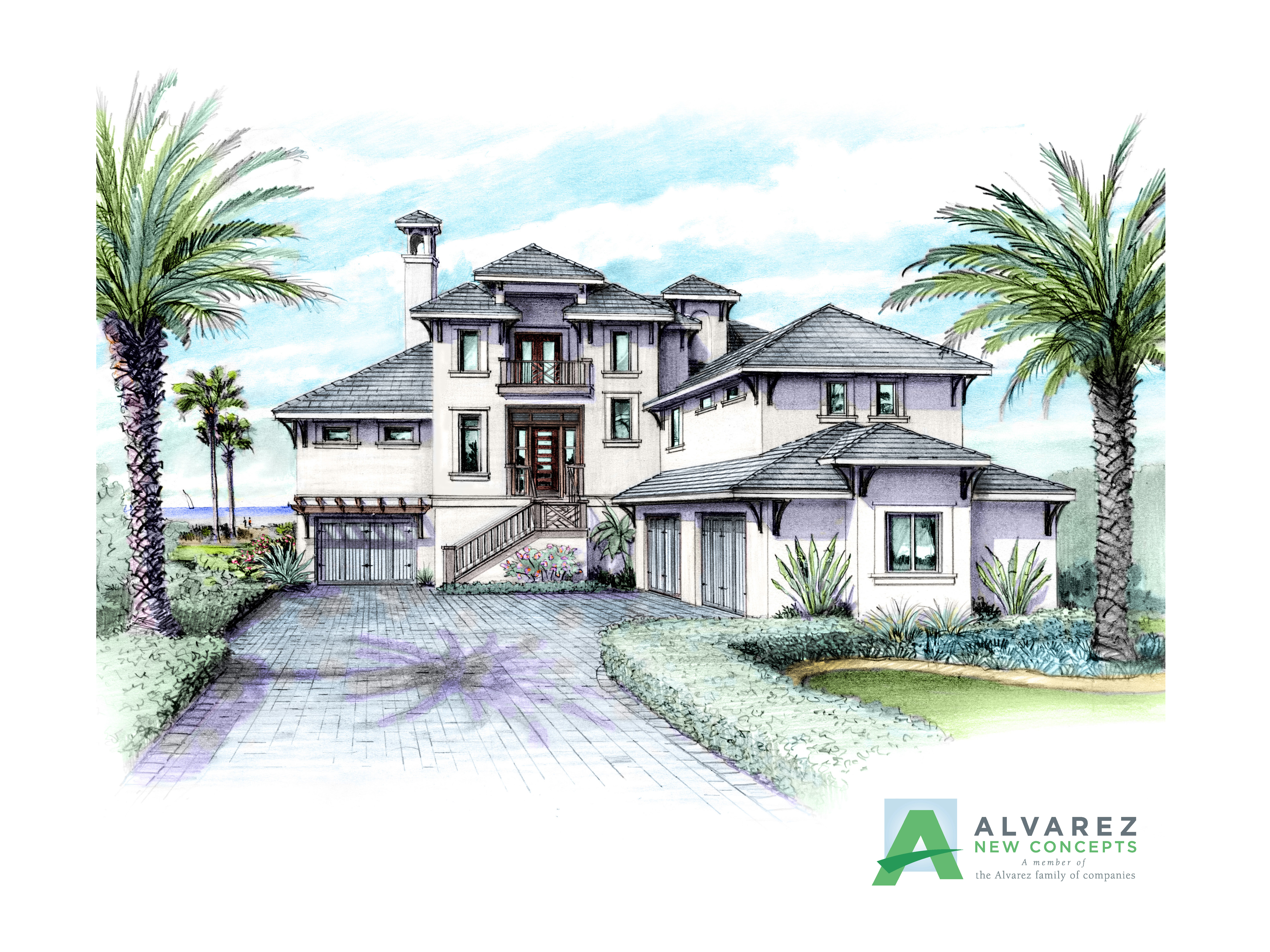 Luxury Home Illustration